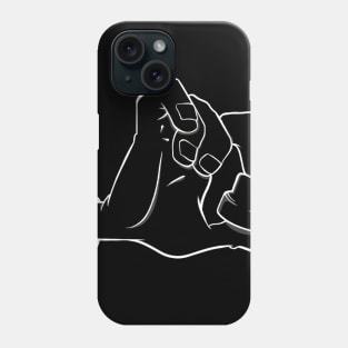 Show everybody what you are passionate about! - white Phone Case