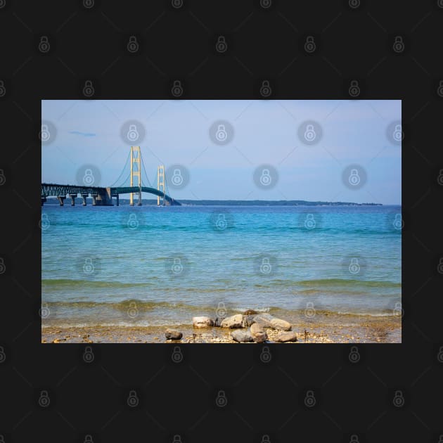 Mackinac Bridge, Mackinaw City, Michigan by irishmurr