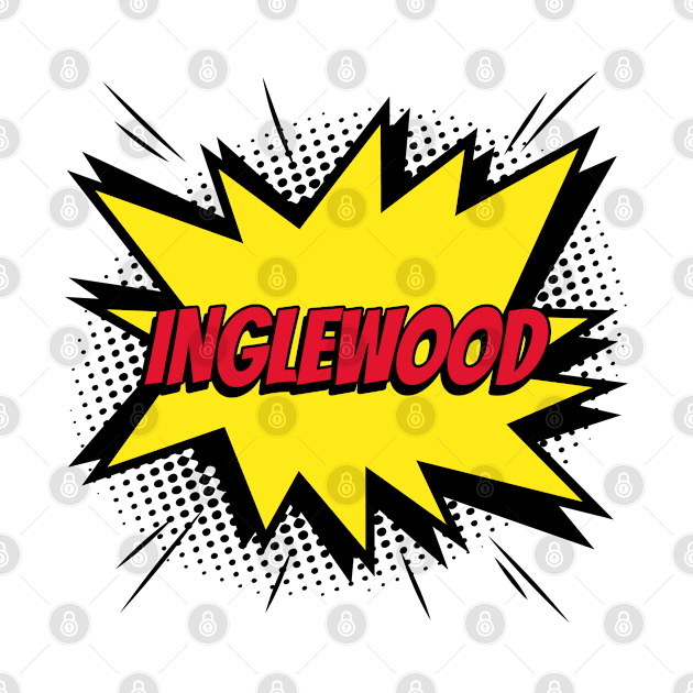 Inglewood comic kapow style artwork. by Created by JR