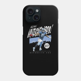 Aidan Hutchinson Detroit Grunge Phone Case