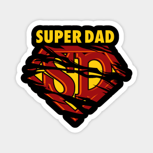 Super Dad Magnet