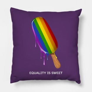 Pride Ally Shirt, LGBT Flag Gay & Lesbian Pride Equality Pillow