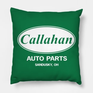 vintage Callahan Auto Parts 1963 Pillow