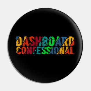 vintage color Dashboard Confessional Pin