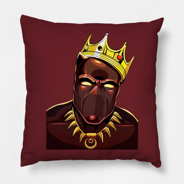 Notorious K.I.N.G Pillow by amodesigns