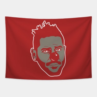 Antonio Brown Clown Bucs Tapestry