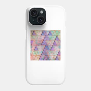 Breakthrough - Vibrant Pink and Purple Graphic Abstract Design Phone Case