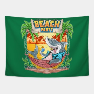 Beach party Tapestry