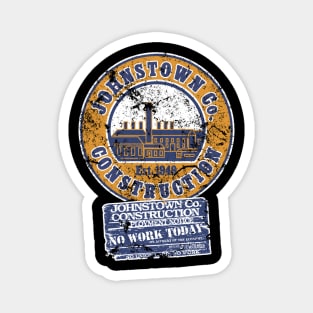 BRUCE SPRINGSTEEN inspired JOHNSTOWN COMPANY CONSTRUCTION The River Magnet