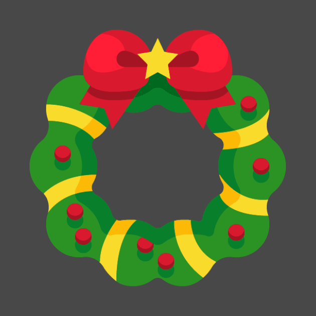 Christmas Wreath by Visualism