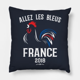 World Cup Champions France Soccer Football 2018 Allez Les Bleus Pillow