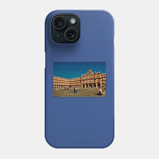 Spain. Salamanca. Plaza Mayor. Phone Case