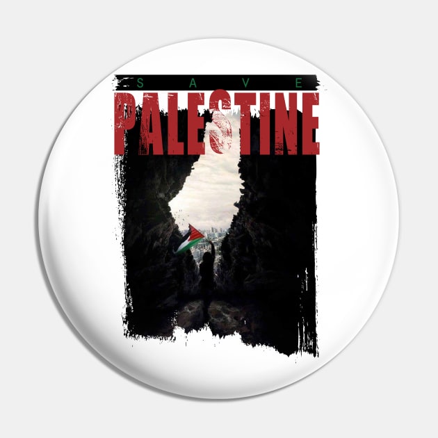 Palestine - free palestine Pin by Space Monkeys NFT