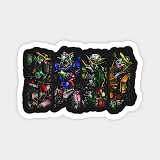 00 gundams Magnet