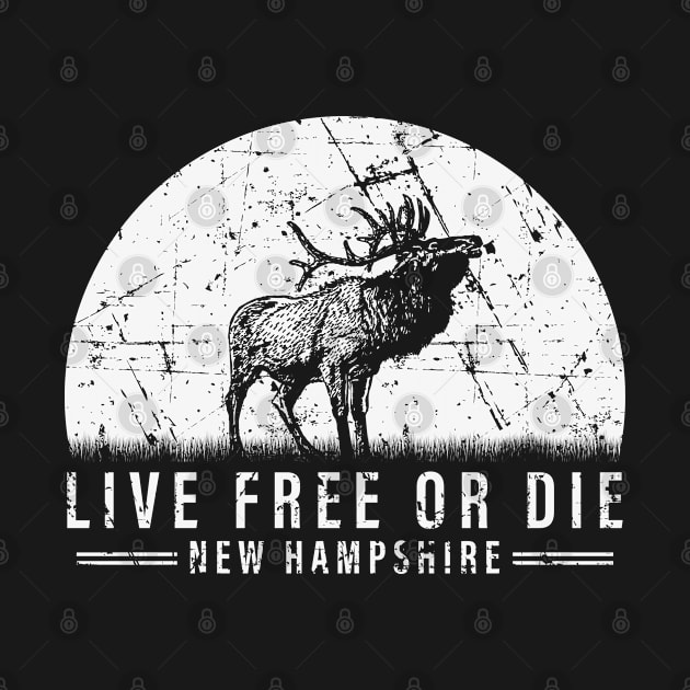 Live Free Or Die New Hampshire by Tom´s TeeStore