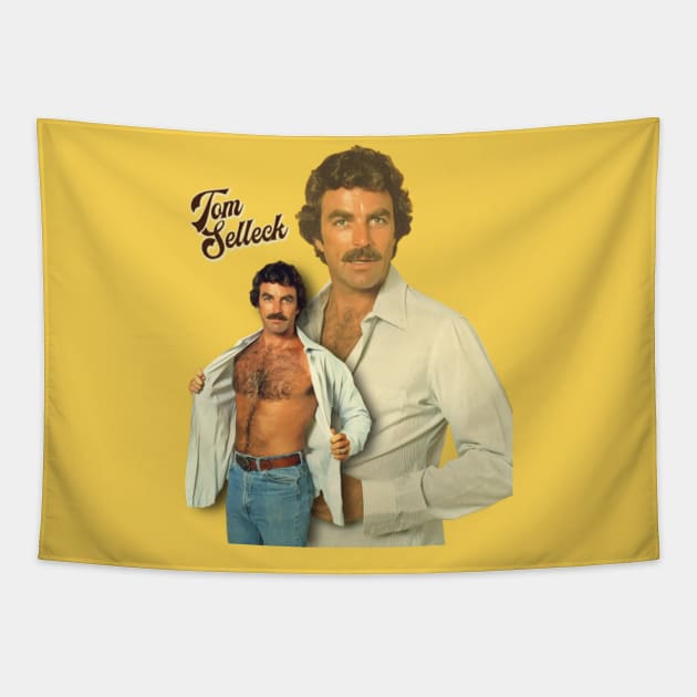 Tom Selleck is the Daddy Tapestry by canpu