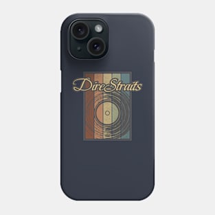 Dire Straits Vynil Silhouete Phone Case