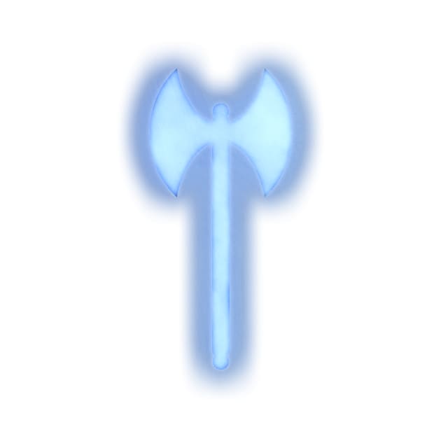 Spiritual Weapon (Blue Greataxe) by The d20 Syndicate