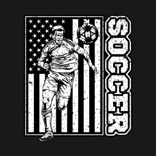 USA Soccer Player T-Shirt