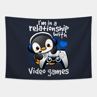 Penguin relationship with video games Tapestry