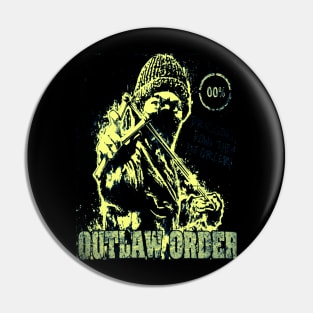 Outlaw Order Retro Pin