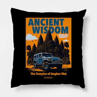 Ancient Wisdom Timeless Beauty Pillow