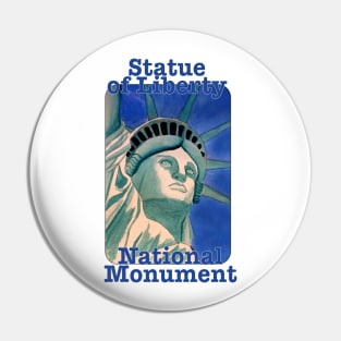 Statue of Liberty National Monument Pin