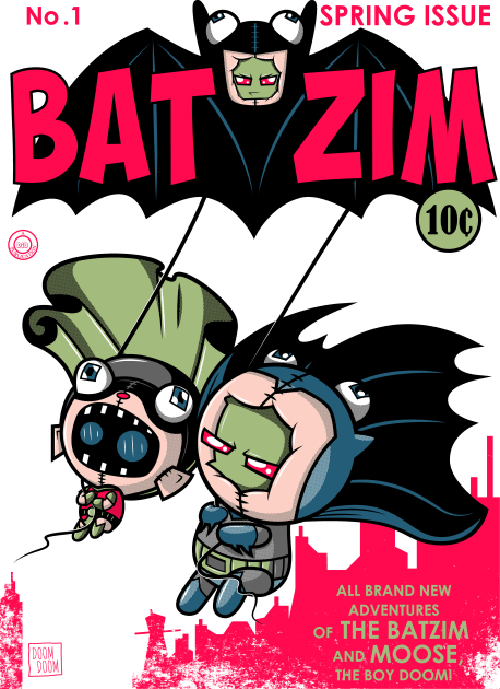 BatZim Kids T-Shirt by hoborobo