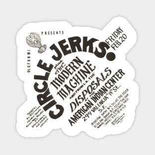 Circle jerks Magnet