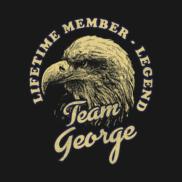 George Name - Lifetime Member Legend - Eagle by Stacy Peters Art