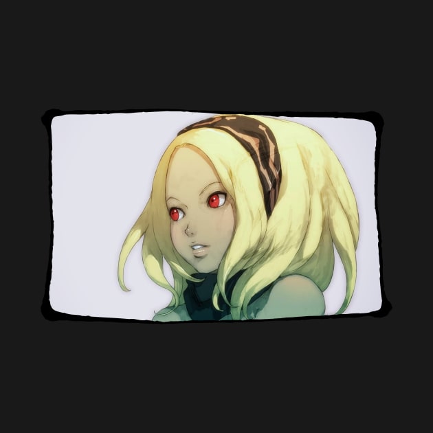 Gravity Rush - Kat Side Portrait by Gekidami