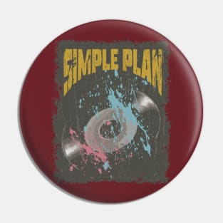 Simple Plan Vintage Vynil Pin