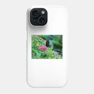 Butterfly On Pentas Flower Phone Case