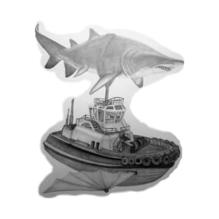 Shark Airship T-Shirt