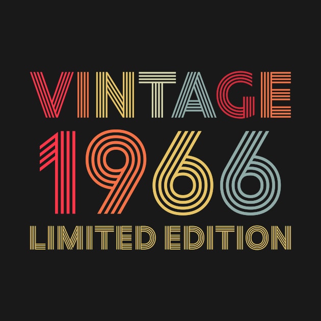 Vintage 1966 Limited Edition by CardRingDesign