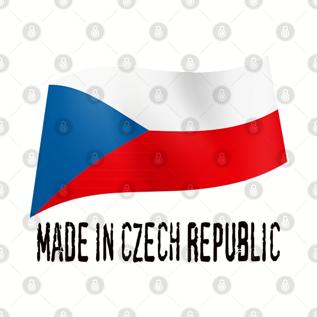 Made in Czech Republic flag by fistfulofwisdom