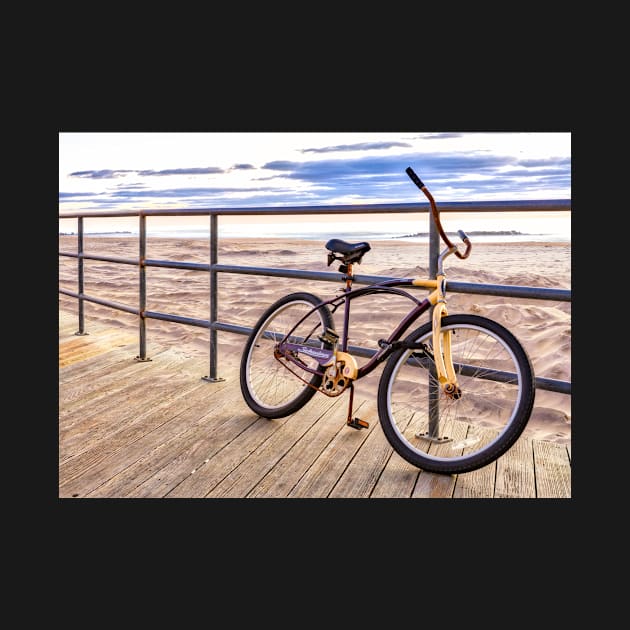 Bike on the Asbury Park Boardwalk by jforno