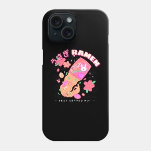 instant ramen cat cool design Phone Case