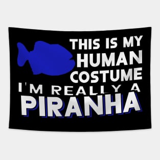 Piranha costume fan lover piranha breeder design Tapestry