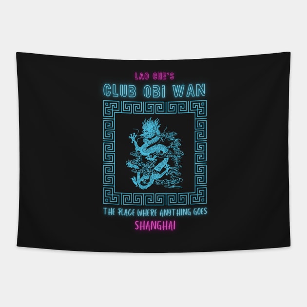 Lao Che's Club Obi Wan Tapestry by Fenay-Designs