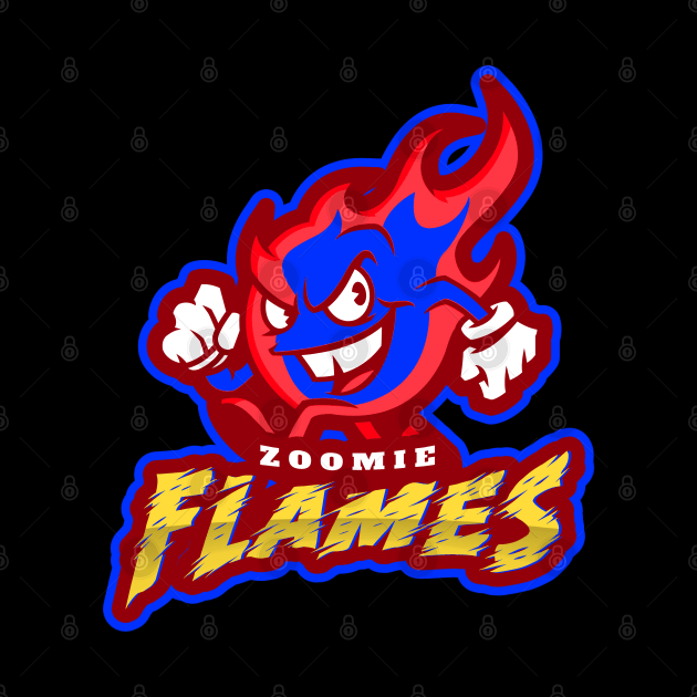 Zoomie Flames Race Car Exhaust by Carantined Chao$