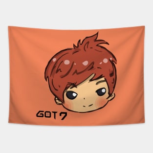 got7 handsome personel Tapestry