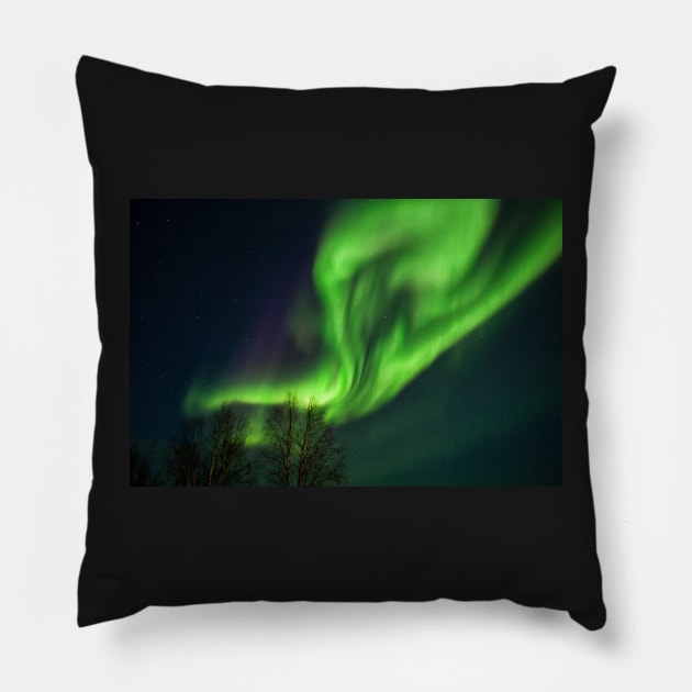 It Came From the Trees Pillow by krepsher