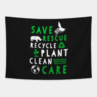 Happy Earth Day 51th nniversary Rescue Pant Goba Warmin Tapestry