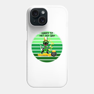 happy st pat rex day Dinosaur Phone Case