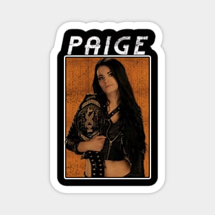 Vintage Wwe Paige Magnet