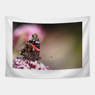 Red Admiral Butterfly Tapestry