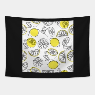 Sour Lemons Tapestry