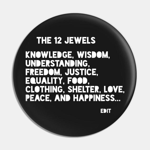 The 12 jewels by Edit Pin by Edit1