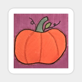 Halloween #8 - Pumpkin Magnet